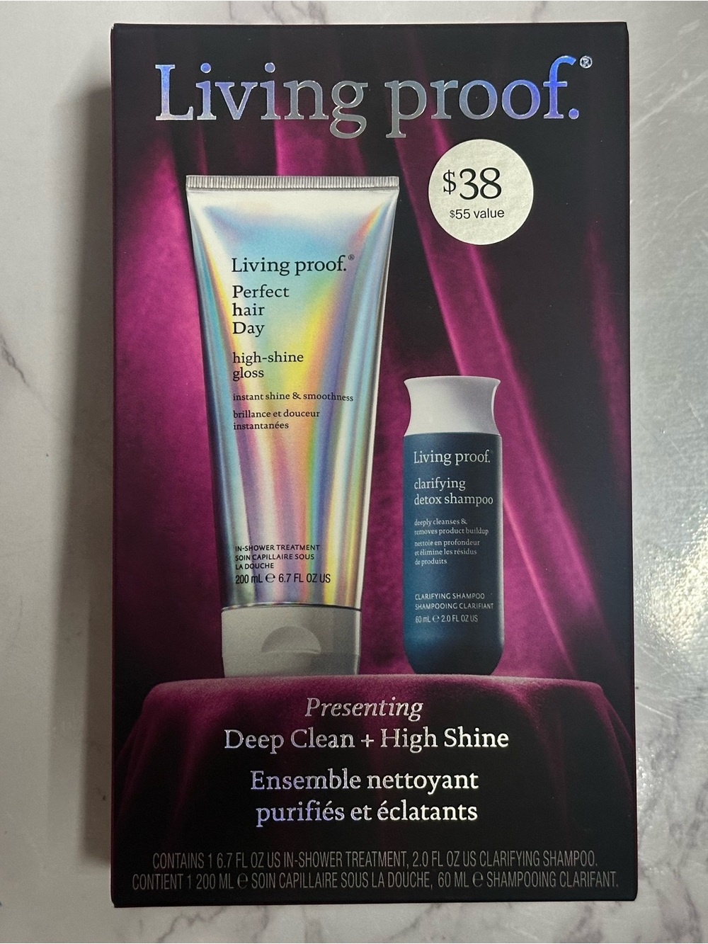Living Proof Clarifying Detox Shampoo & Hair Treatment